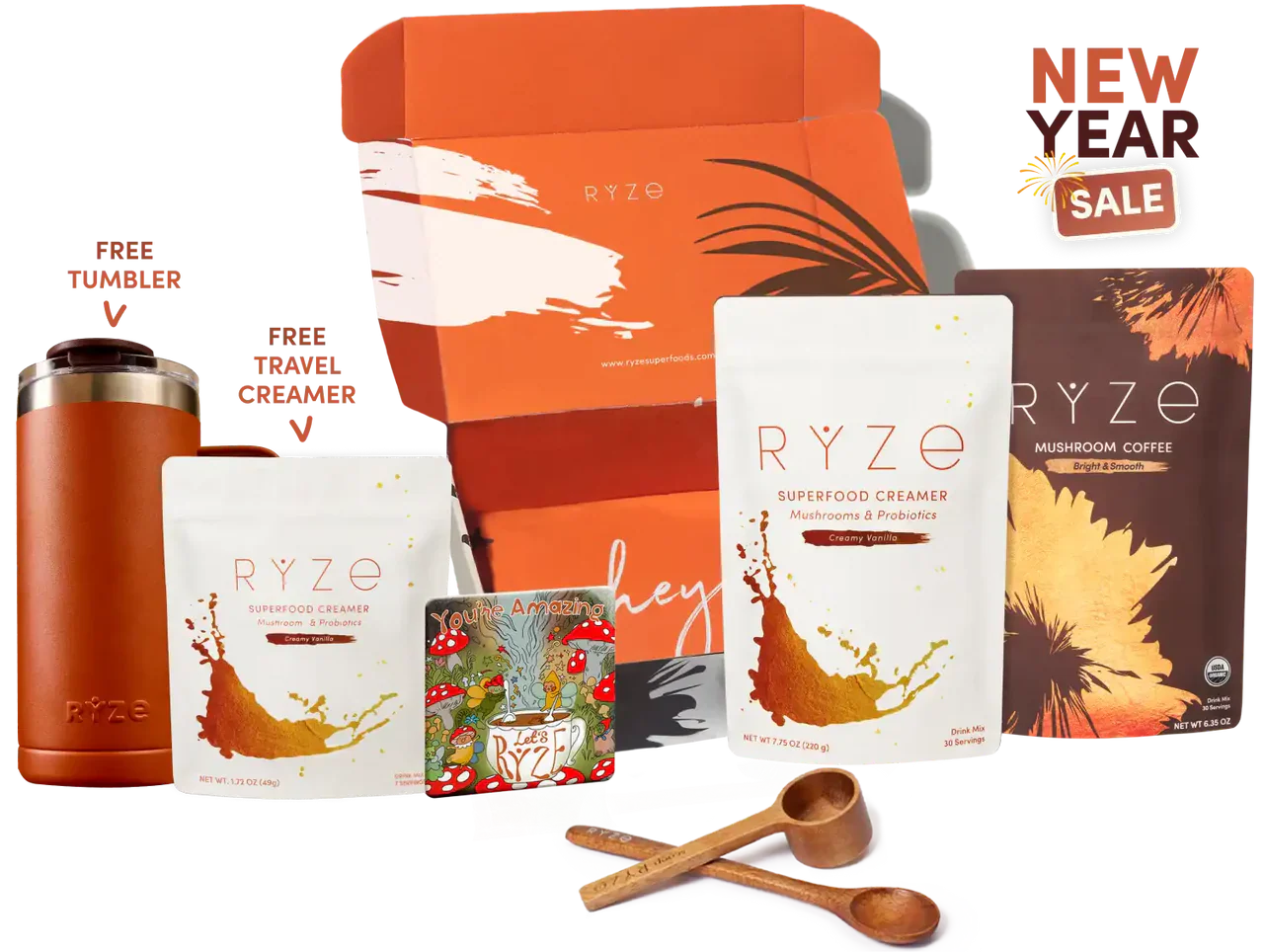 RYZE n Shine Bundle (Coffee + Creamer) vutjxv